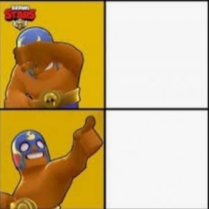 Create meme: brawl stars meme, characters from brawl stars, memes brawl stars