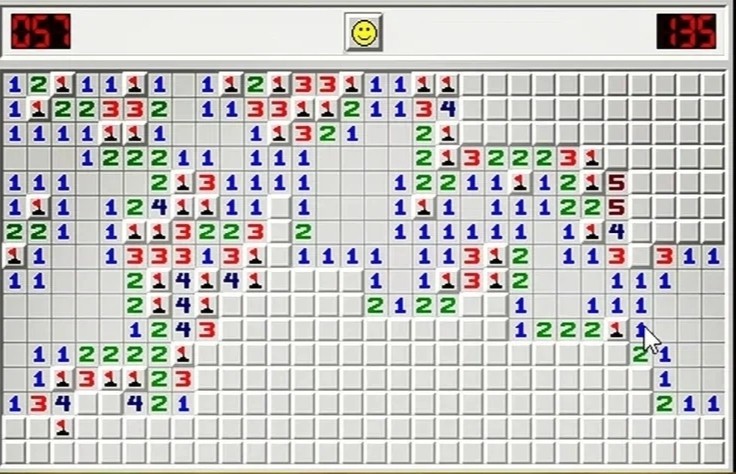 Create meme: game , minesweeper, sapper 