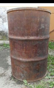 Create meme: 200 thick-walled barrel, iron barrel of thick metal, thick-walled barrel 200 l