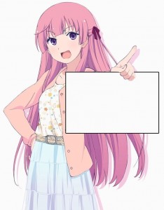 Создать мем: фон с надписью аниме, аниме кавай мем, персонажи аниме