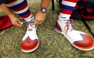 Create meme: shoes, A Mile in His Shoes, photo of clown shoes