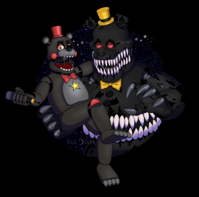 Create meme: bear , lefty fnaf, 4 fnaf