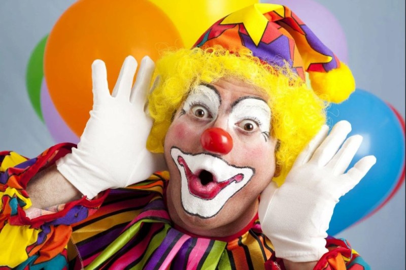 Создать мем: портрет клоуна, конченые клоуны, клоун клоун