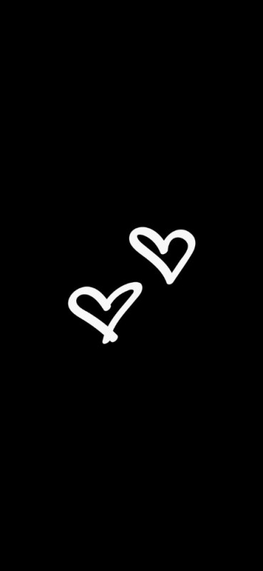 Создать мем: сердце черное, белое сердечко на черном фоне, сердечко на черном фоне