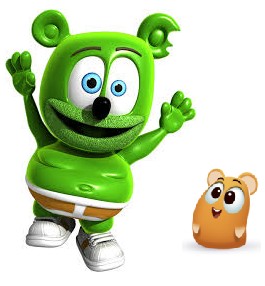Создать мем: gummy bear мультяшный, гумибер гумибер, мишка гумми