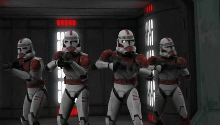 Create meme: The Coruscant Guard star wars, Star Wars Clones Coruscant Guard, clone of star wars