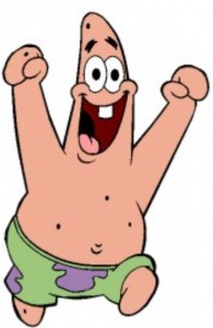 Create meme: Patrick star, Patrick from sponge Bob, joyful Patrick