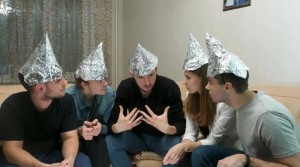Create meme: the man in the tinfoil hat
