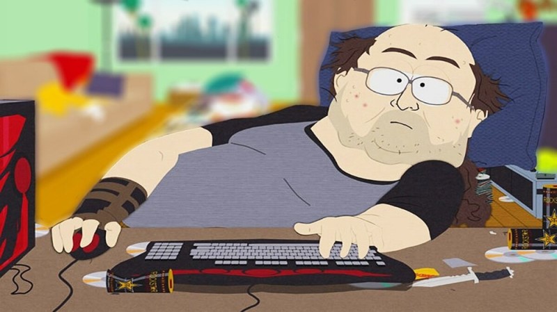 Create meme: South Park gamer, South Park fat gamer