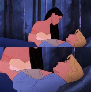 Create meme: kiss disney Pocahontas, Pocahontas and John Smith pictures, Pocahontas 1995 cartoon love