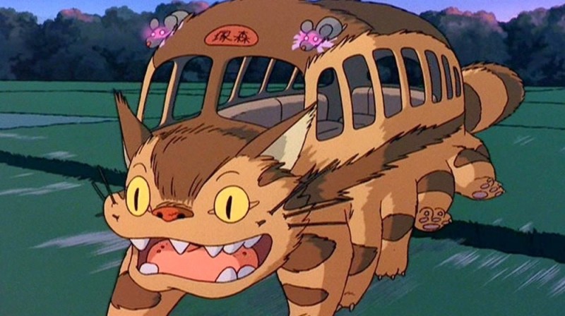 Create meme: Kotobus Hayao Miyazaki, cotobus from Totoro, Totoro cotobus