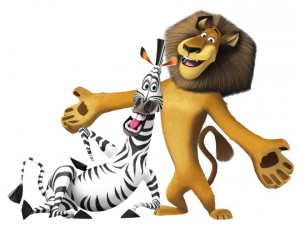 Create meme: Madagascar, Alex and Marty, Marty