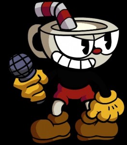 Создать мем: игра капхед, капхед раш, магмен из cuphead