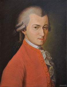 Create meme: mozart, Wolfgang Amadeus Mozart