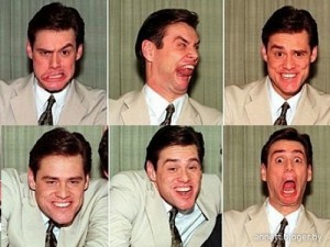 Create meme: Jim Carrey, jim carrey face, Jim Carrey making faces