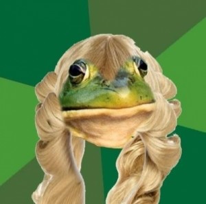 Create meme: frog, frog, meme toad