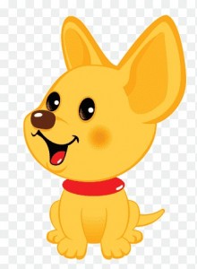 Создать мем: собака мультяшная, собака клипарт, желтая собака