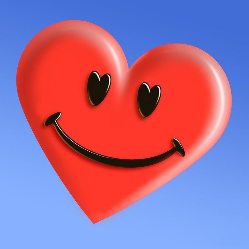 Create meme: smiley heart, hearts emoticons, happy heart