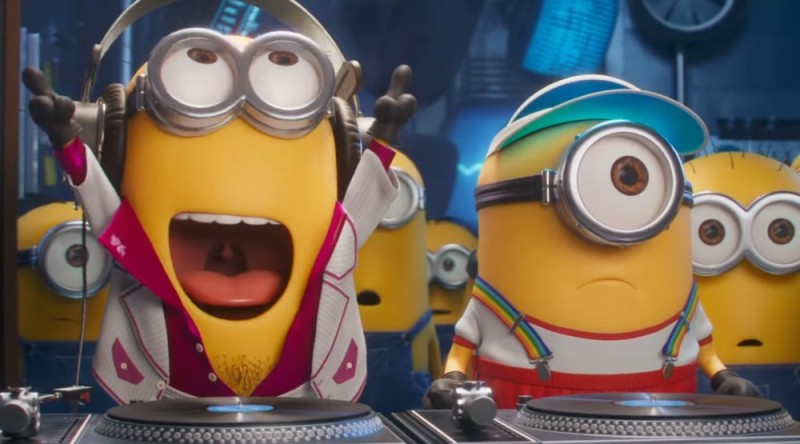 Create meme: minions gruvitation cartoon, Comedy , despicable me 3 minions