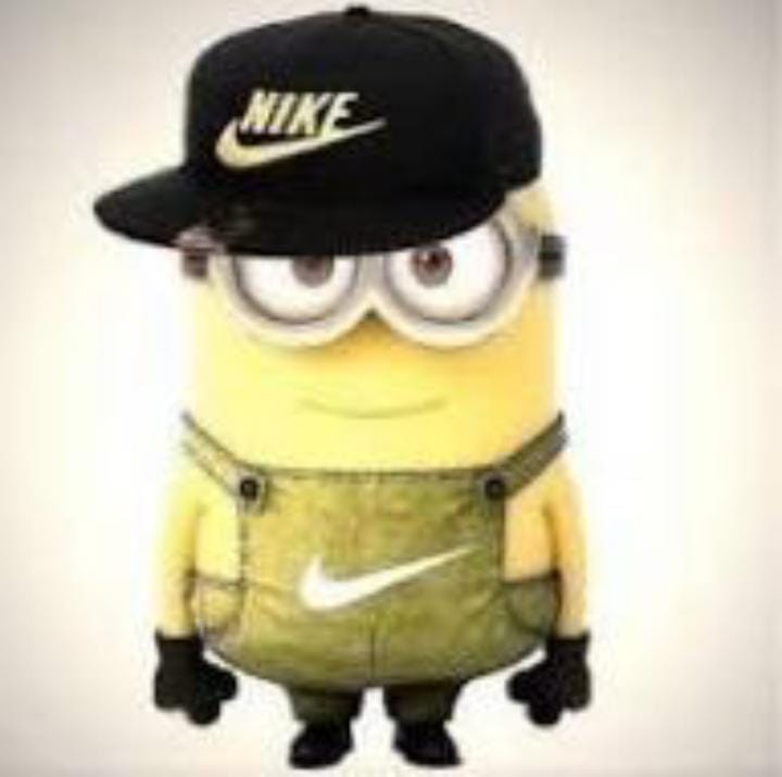 Create meme: minion on ava, cool minion, minion Nike