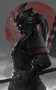 Create meme: samurai, samurai art, ronin samurai