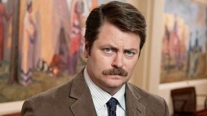 Create meme: I'm a simple man meme template, nick offerman I'm a simple man, Ron Swanson