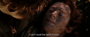 Create meme: Frodo nooo GIF, Frodo Baggins, Frodo is sleeping