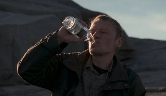 Create meme: Leviathan, Alexey Serebryakov leviafan, Alexey serebryakov drinks vodka