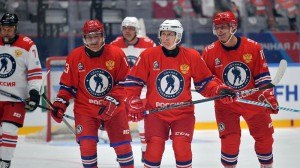 Create meme: hockey Russia, night hockey League