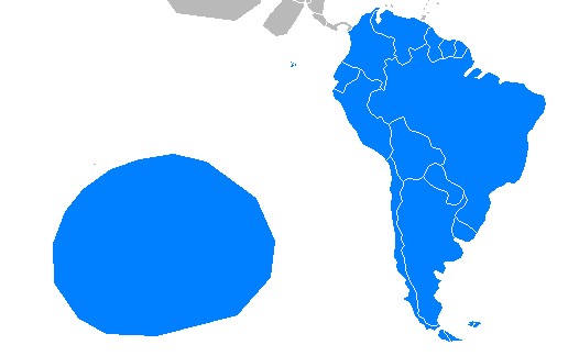 Создать мем: южная америка континент, карта латинской америки, карта южной америки
