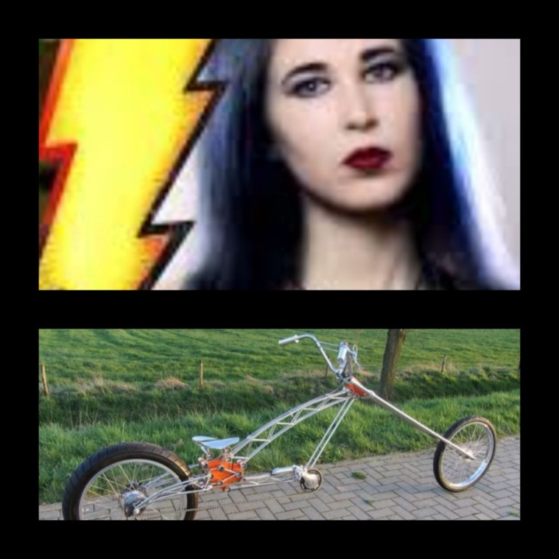 Создать мем: велосипед необычный, велосипед, кастом велосипед