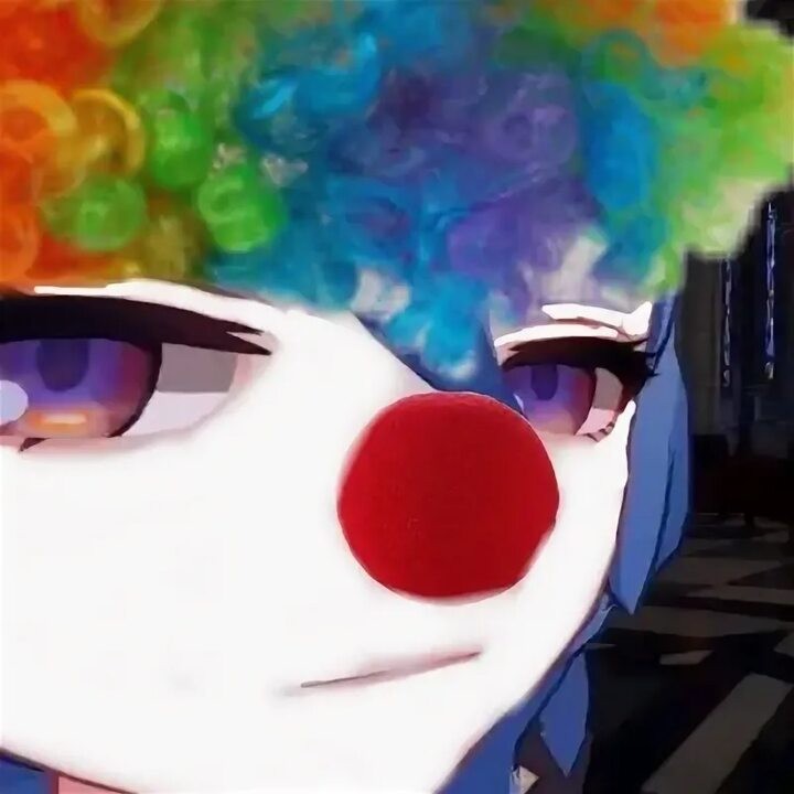 Создать мем: anime, человек, клоун веселый