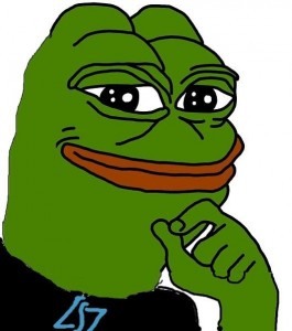 Create meme: frog, meme, smug pepe
