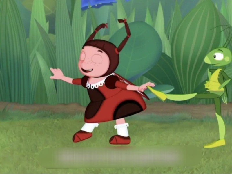 Create meme: Luntik and Mila bees, Luntik , Luntik and his friends animated series