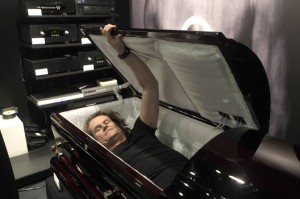 Create meme: closed casket, the man in the coffin, meme coffin