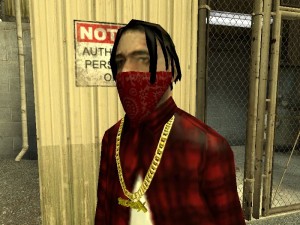 Создать мем: garry's mod нпс гта, скин chief keef гта сан андреас, Grand Theft Auto: San Andreas
