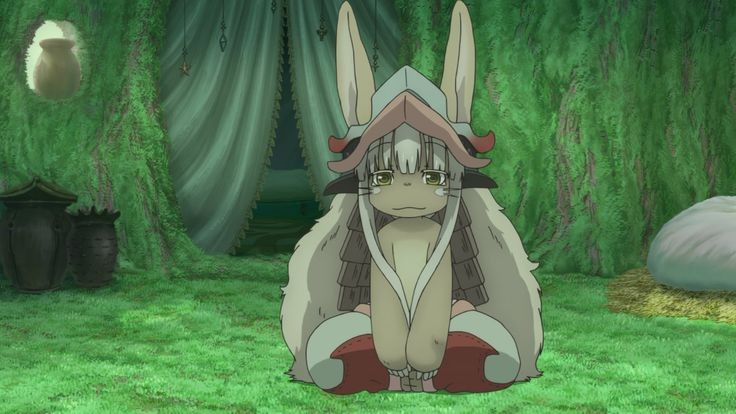 Create meme: nanachi anime, created in the abyss, nanachi