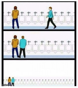 Create meme: meme with urinals template, urinal, meme with urinals
