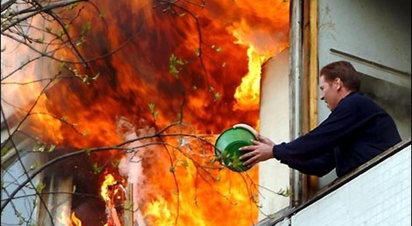 Create meme: the fire on the balcony, fire safety, apartment fire