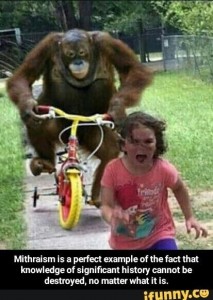 Создать мем: monkey, обезьяна на велосипеде и девочка мем, обезьяна