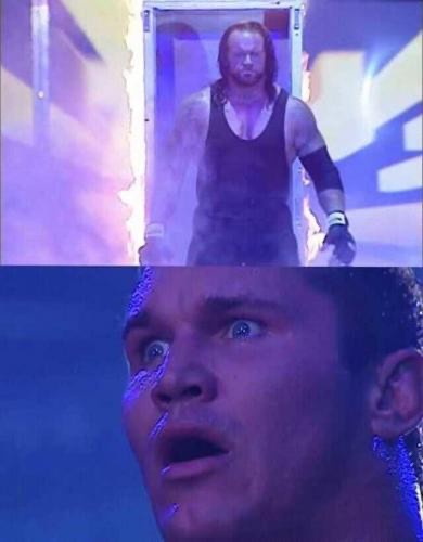 Create meme: when you come, memes , Randy Orton 