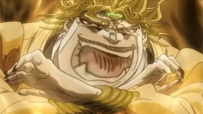 Create meme: dio jojo moments, Jo Jo dio Brando, jojo