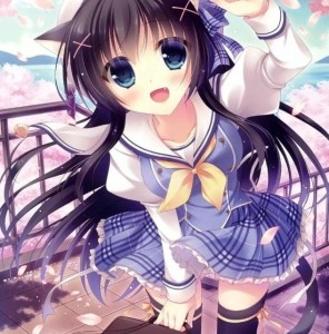 Create meme: beautiful anime, anime girl, anime neko