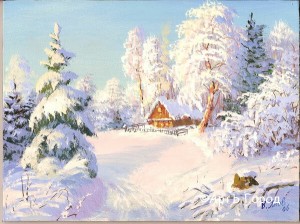 Создать мем: виктор янов зима, картины на тему зимний пейзаж, художник устинов пейзажи лесные зимние
