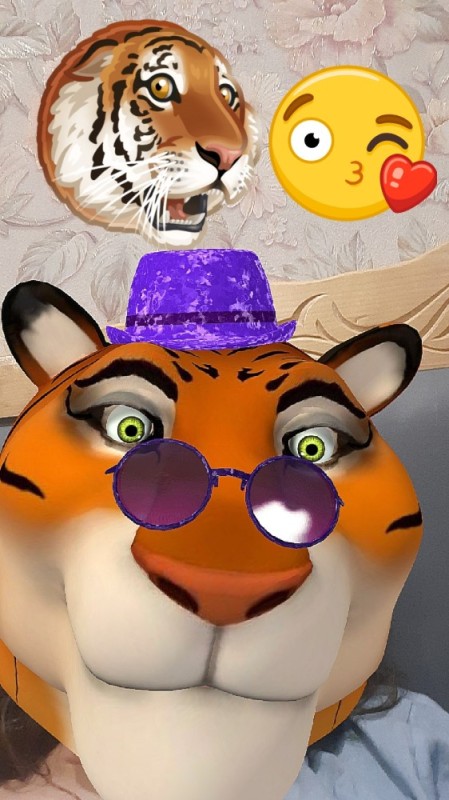 Create meme: anime, people , tiger head costume