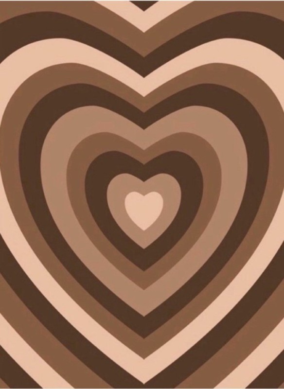 Create meme: brown heart, brown hearts wallpaper, chocolate background