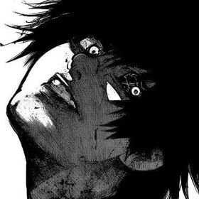 Create meme: Tokyo ghoul , The black god of death kaneki, kaneki manga