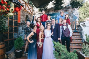 Create meme: leading to a wedding anniversary corporate party Moscow, wedding reception, wedding Sokolowski and Dakota photo