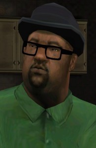 Create meme: the big smoke GTA, Melvin Harris is big smoke, the big smoke