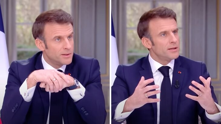 Create meme: Macron watch, Emmanuel Macron 2023, Emmanuel macron 